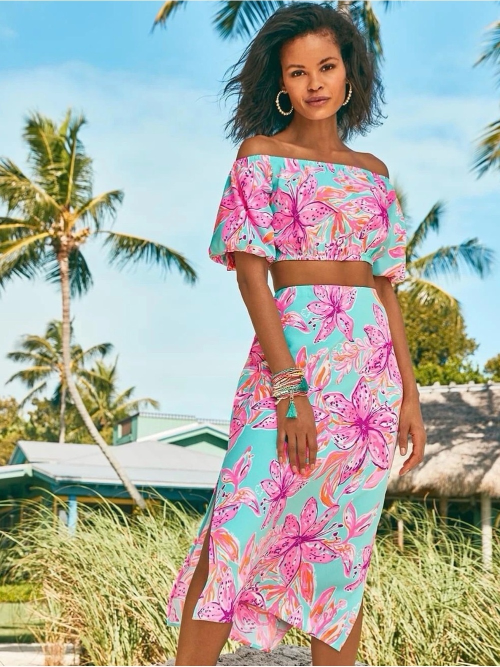 LILY PULITZER ESMERY SKIRT & TOP SET
